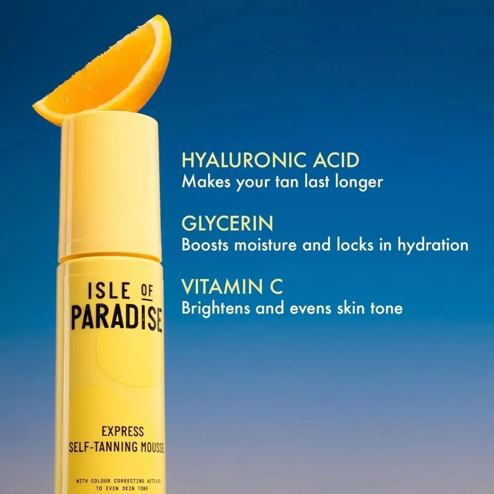 Isle of paradise Self Tanning Mousse